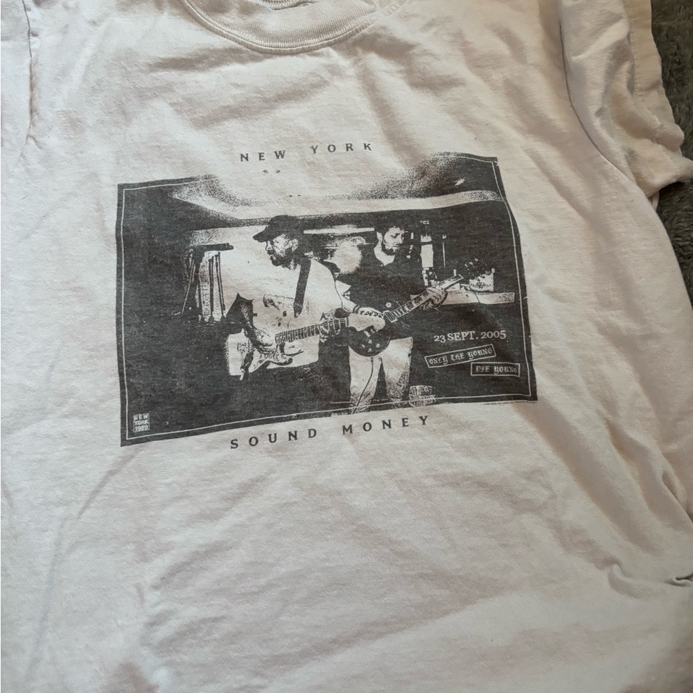 Brandy Melville New York Graphic Tee - White